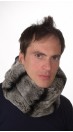 Rex Chinchilla Fur Neck Warmer